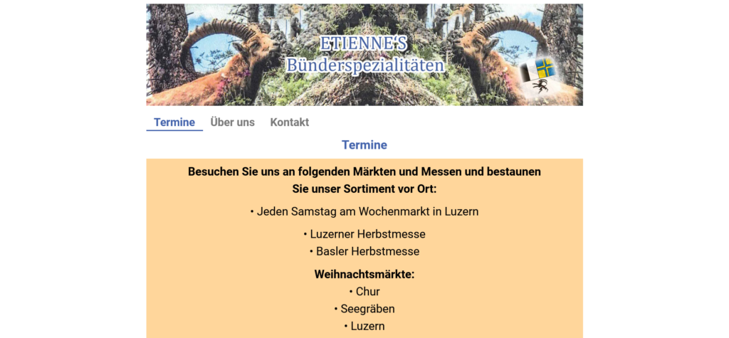 Etienne’s Bündnerspezialitäten