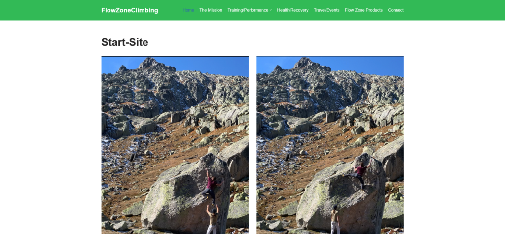 Flowzoneclimbing.com