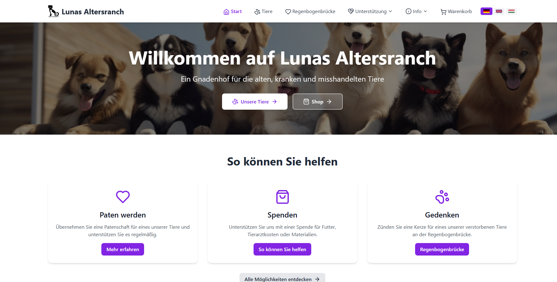 Lunas-altersranch.ch
